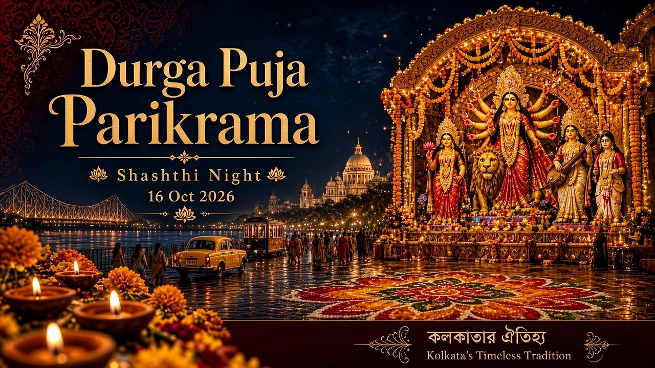 Durga Puja Parikrama – Shashthi Night